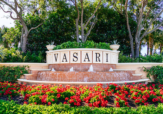Vasari club sign